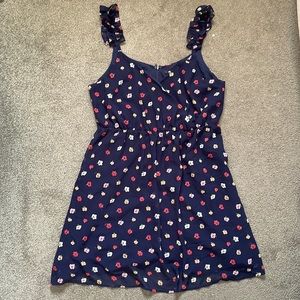 Madewell flowered dress size 12